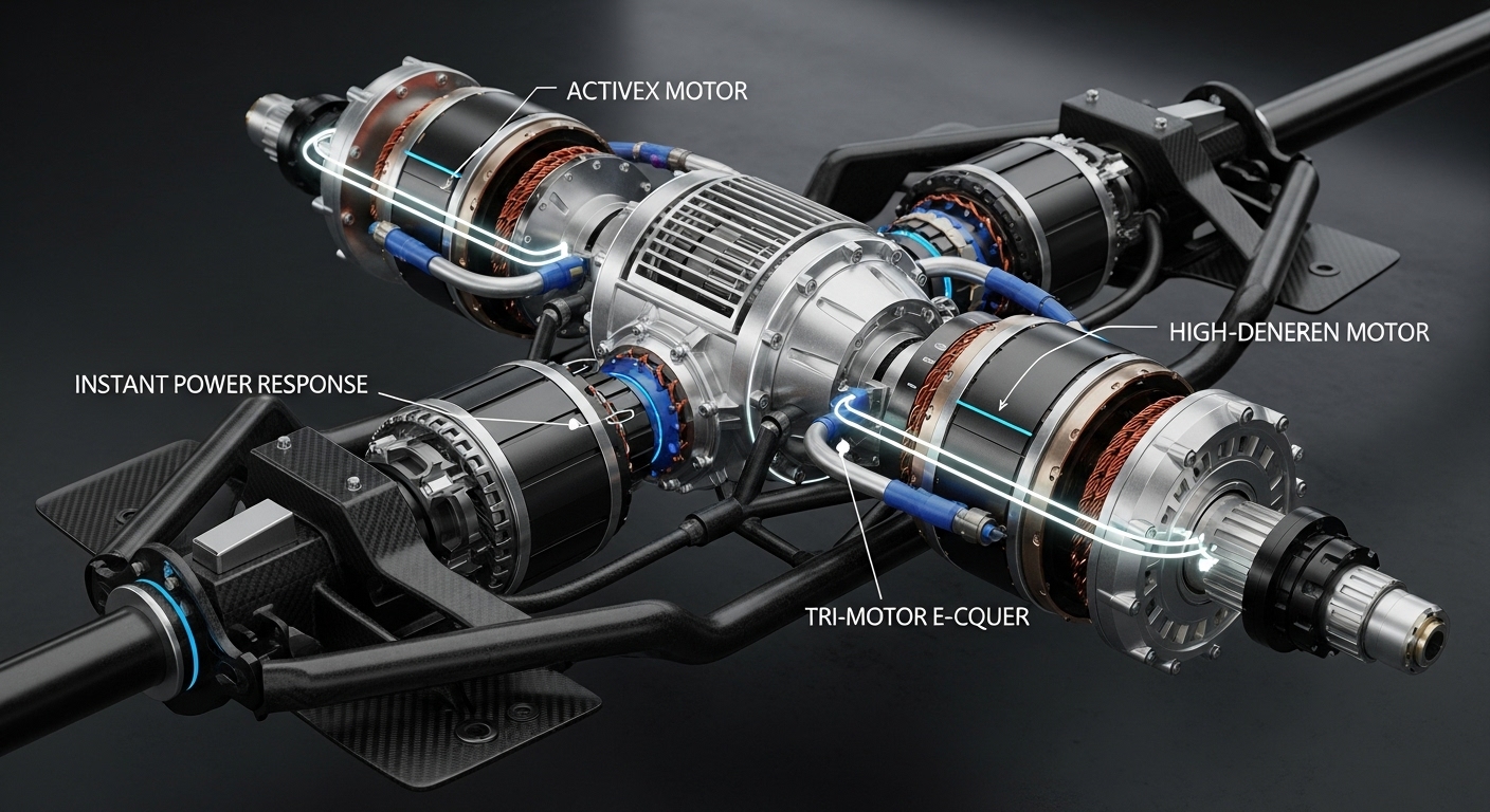 Tri-Motor E-Core Powertrain